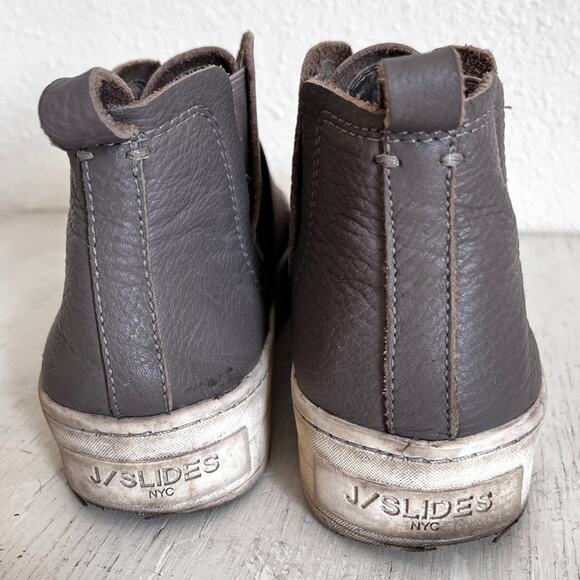 J Slides Holland high top slip on platform sneakers size 7.5 - Picture 7 of 11